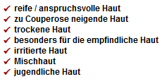 Reinigungsöl Gesicht - Hauttyp