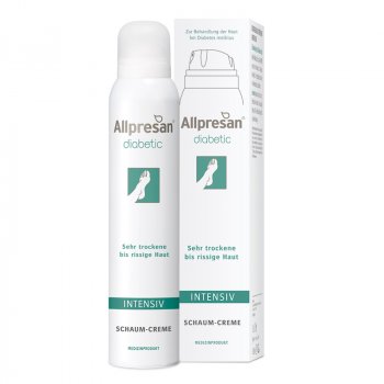 Allpresan Diabetic Schaum-Creme INTENSIV - vegan