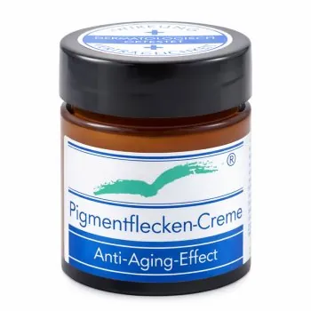 Badestrand Pigmentflecken Creme enthält pflanzliche Wirkstoffe
