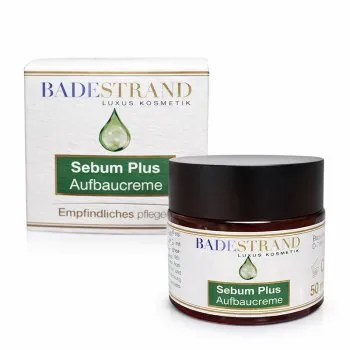 Badestrand Sebum Plus Aufbaucreme mit Hyaluronsäure und Olivenöl