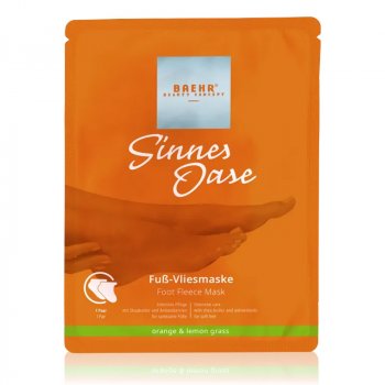 Baehr Beauty Concept Sinnes Oase Fuß Vliesmaske 1 Paar für 1 Anwendung