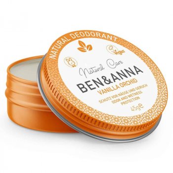 Die Ben und Anna Deocreme Vanilla Orchid in der Dose