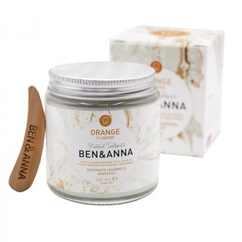 BenAnna Toothpaste Orange with Fluoride für die ganze Familie.