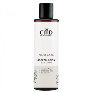 CMD Rio de Coco Körperlotion auch für allergische oder irritierte Haut geeignet.
