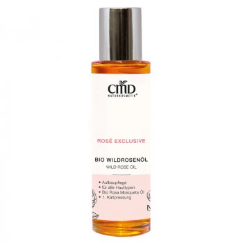 CMD Rose Exclusive Bio Wildrosenöl. Vegan. Für Gesicht und Körper.