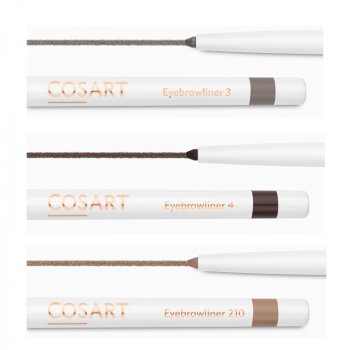 COSART Eyebrowliner verschiedene Farben.