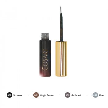 Cosart Flüssiger Eyeliner - Präziser Eyeliner für ausdrucksstarke Augen-Make-ups