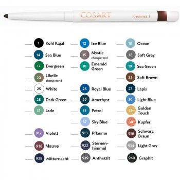 COSART Eyeliner - verschiedene Farben
