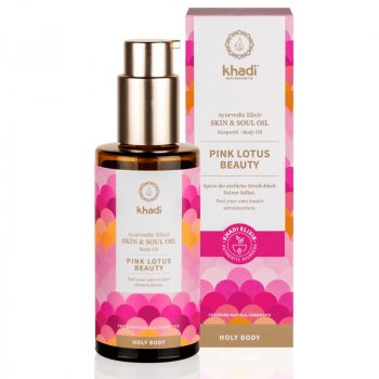 Khadi Körperöl Pink Lotus Beauty