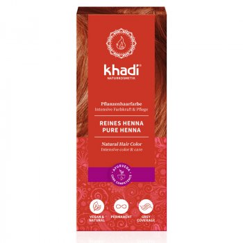 Khadi Haarfarbe Reines Henna Rot