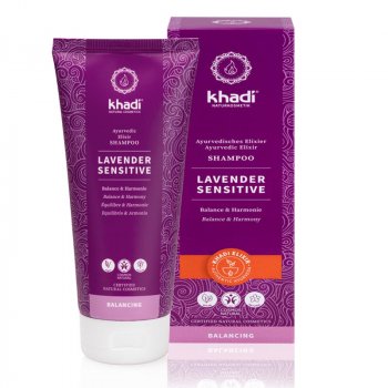 Khadi Ayurvedisches Elixier Shampoo Lavender Sensitive