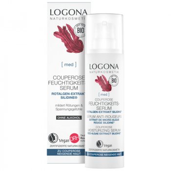 Logona Couperose Feuchtigkeits-Serum. Vegan.