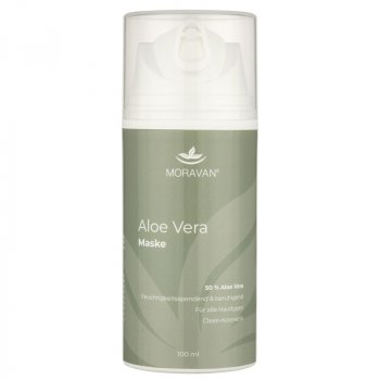 Moravan Aloe Vera Maske  mit über 30 % Bio-Aloe Vera
