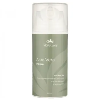 Moravan Aloe Vera Maske mit über 30 % Bio-Aloe Vera