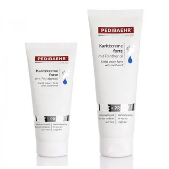 Pedibaehr Karitecreme forte mit Panthenol bei extrem spröder Haut