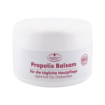 Remmele's Propolis Balsam für den ganzen Körper, besonders bei spröder und rissiger Haut.