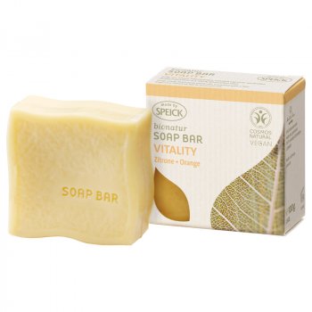 Speick bionatur Soap Bar Vitality Zitrone und Orange