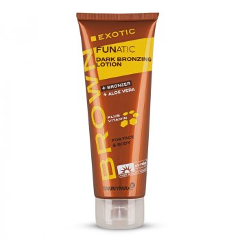 Tannymaxx Brown Exotic Funatic Dark Bronzing Lotion mit Selbstbräuner