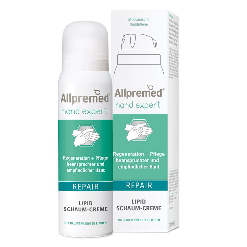 Allpremed Hand Expert Lipid Schaum-Creme REPAIR