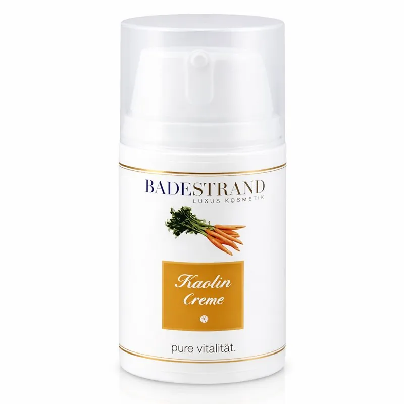Badestrand Karotten Creme für die normale Haut und Mischhaut.