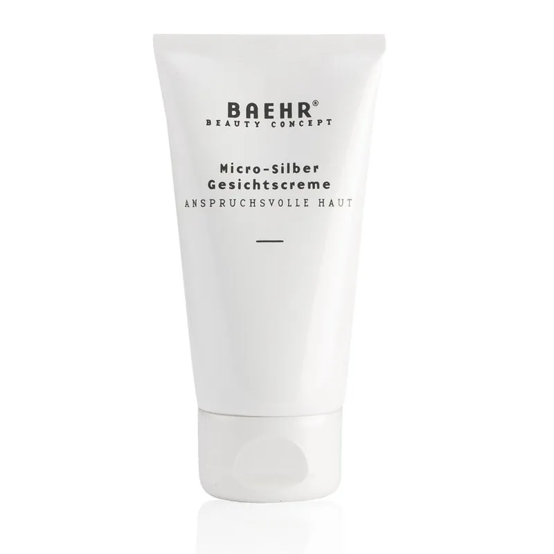 Baehr Beauty Concept Micro-Silber Gesichtscreme für Mischhaut, unreine und fettige Haut.