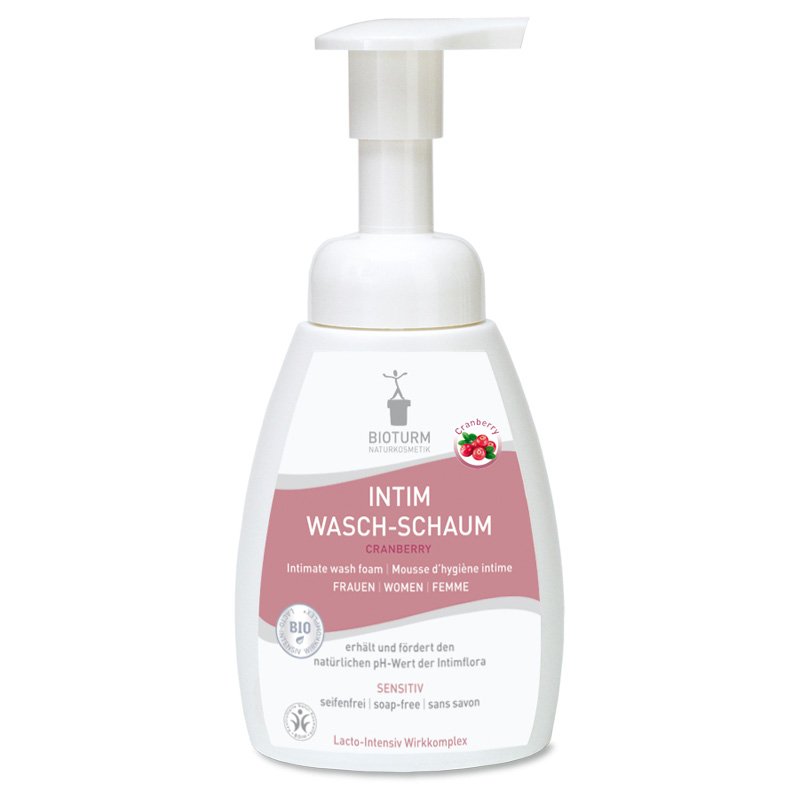 Bioturm Intim Wasch-Schaum Cranberry Nr. 90 mit Bio Cranberry Saft