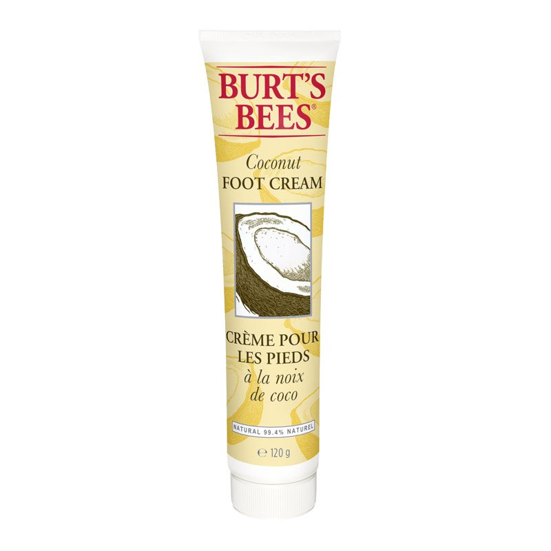 Burt's Bees Fußcreme mit Kokosnuss für trockene Fußhaut