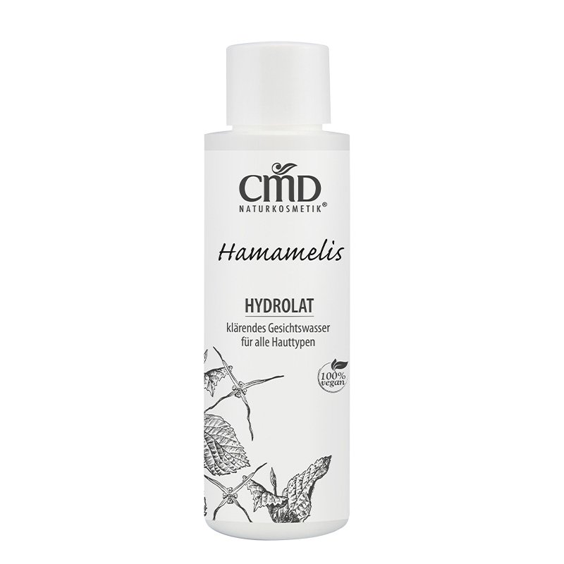 CMD Hamamelis Hydrolat für empfindliche Haut, aber auch unreine und fettige Haut geeignet