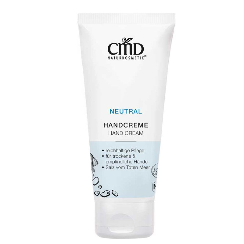 CMD Neutral Handcreme mit Salz vom Toten Meer. Ohne Duftstoffe