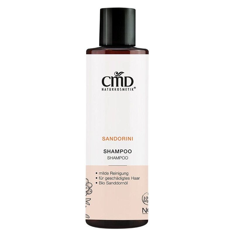 CMD Sandorini Shampoo auch bei gereizter und schuppiger Haut geeignet