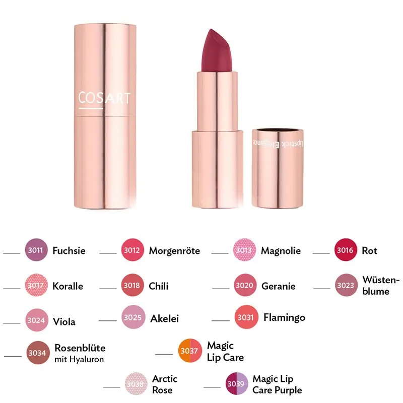 Cosart Lipstick Elegance und Magic Lip Balm