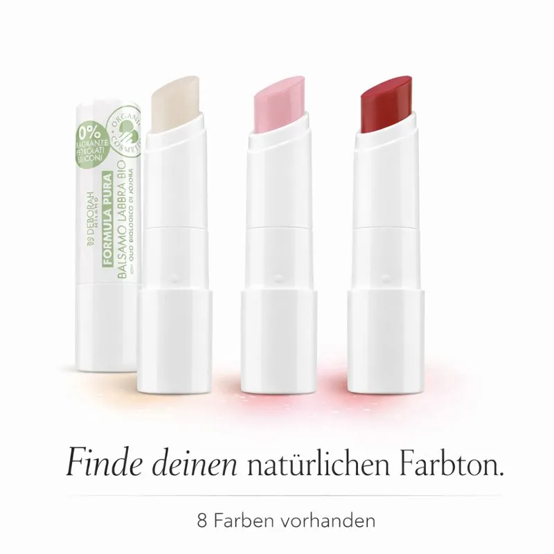 Deborah Milano Formula Pura Lippenpflege 100% natürliche Inhaltsstoffe