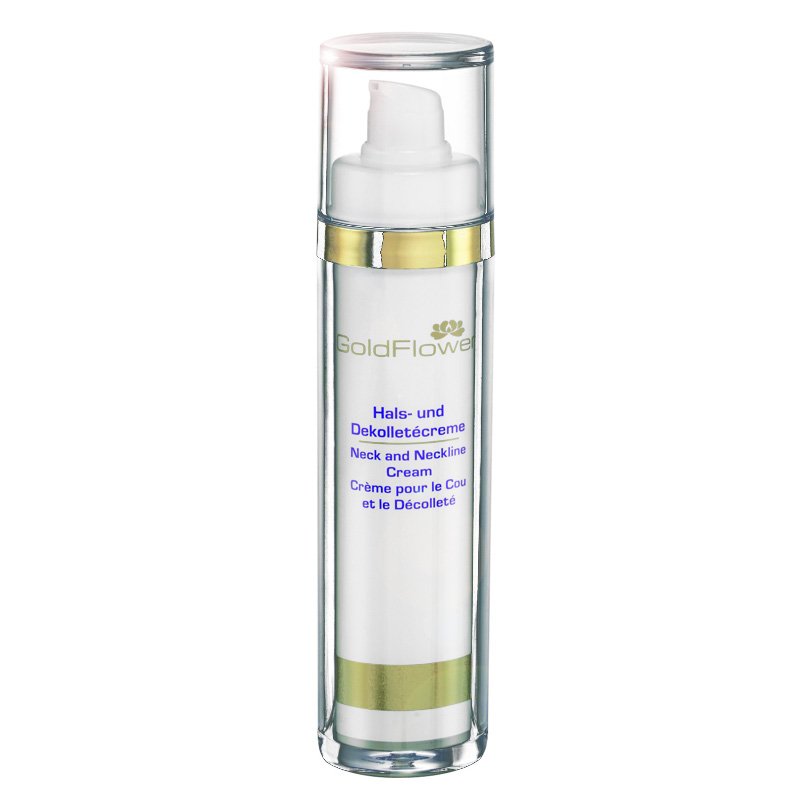Goldflower Hals und Dekolletecreme