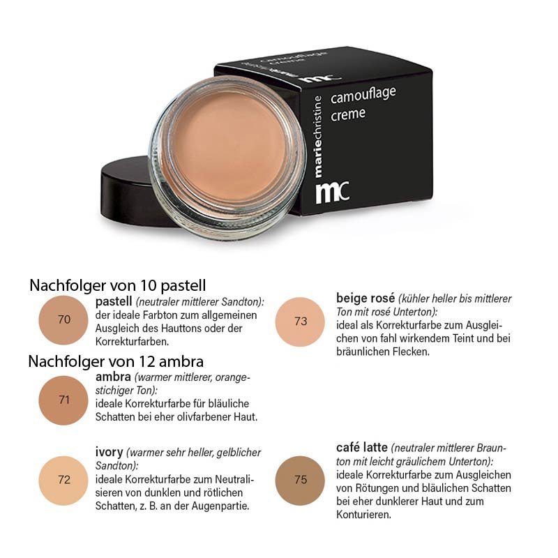 MC Marie Christine Camouflage Creme, der Nachfolger vom Camouflage Stick