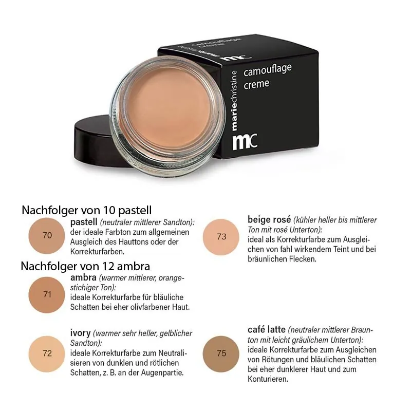 MC Marie Christine Camouflage Creme, der Nachfolger vom Camouflage Stick