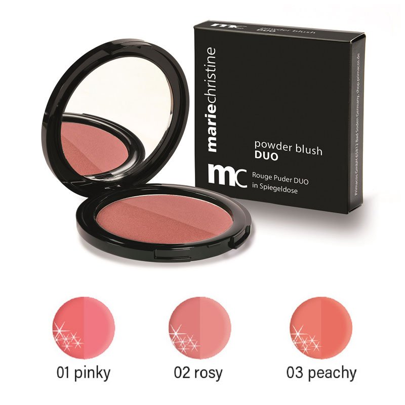 MC Marie Christine Powder Blush Duo verschiedene Farben