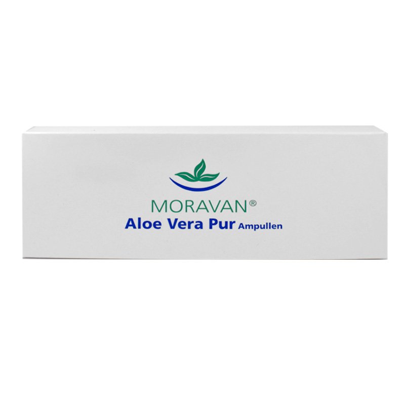 Moravan Aloe Vera Pur Ampullen 10 x 2 ml für trockene und empfindliche Haut