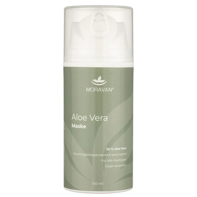 Moravan Aloe Vera Maske mit über 30 % Bio-Aloe Vera