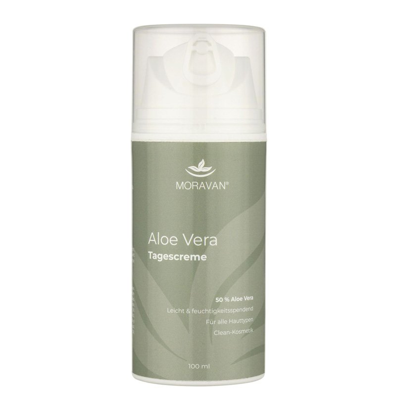 Moravan Aloe Vera Tagescreme mit 50 % Bio Aloe Vera