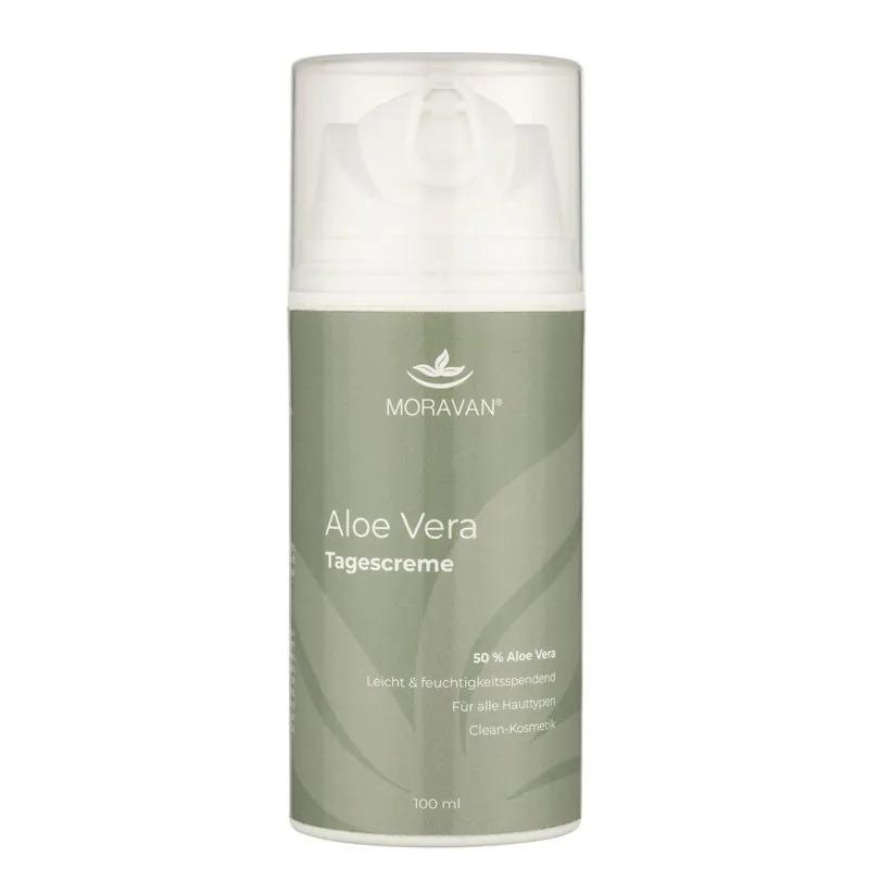 Moravan Aloe Vera Tagescreme mit 50 % Bio Aloe Vera