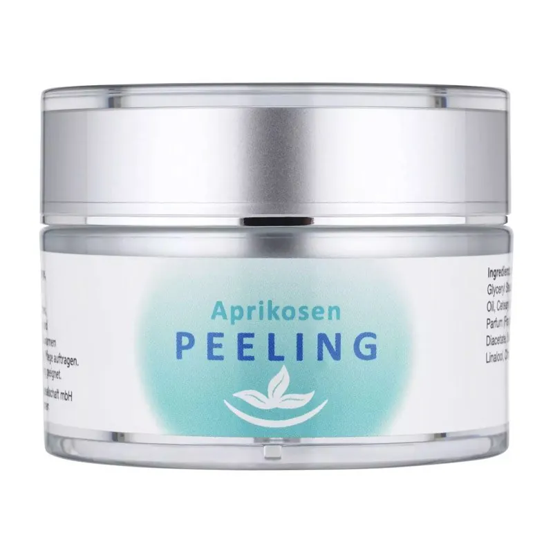 Moravan Aprikosen Peeling für Gesicht und Körper geeignet.