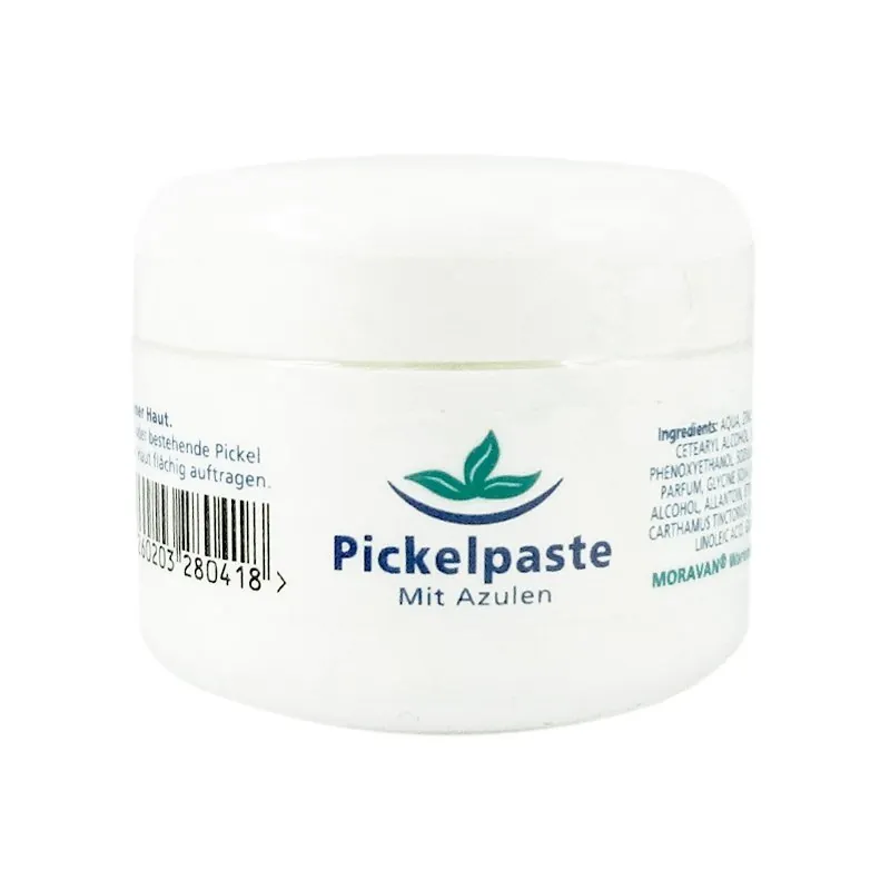 Moravan Pickelpaste bei unreiner Haut.