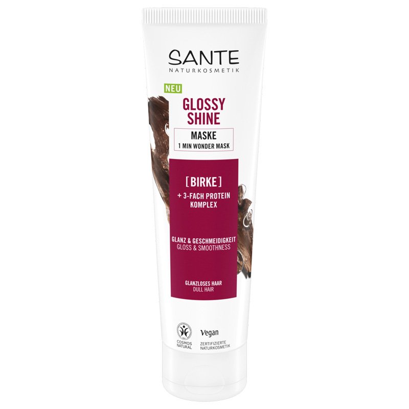Sante Glossy Shine 1 Minute Wonder Maske – Glanz & Geschmeidigkeit