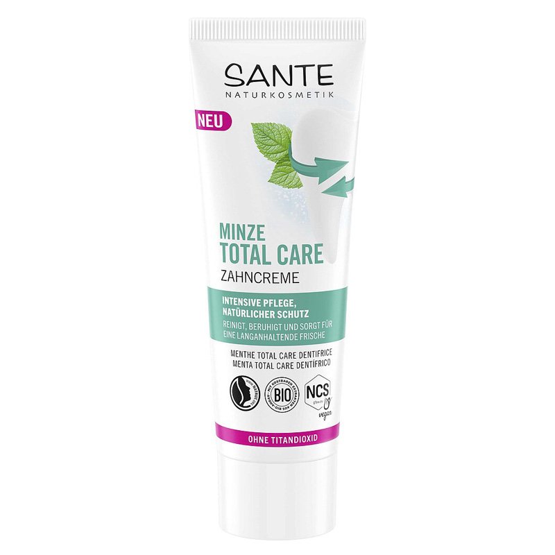 Sante Zahncreme Minze Total Care