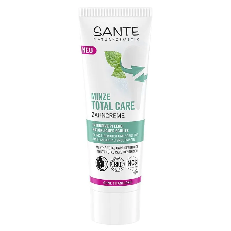 Sante Zahncreme Minze Total Care