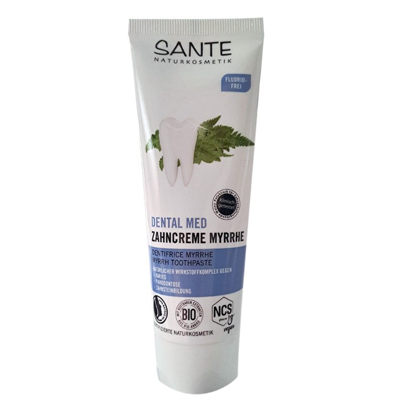 Sante Zahnpasta Myrrhe ohne Fluoride