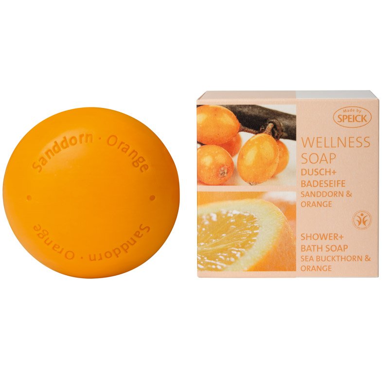 Speick Wellness Soap Dusch- und Badeseife Sanddorn und Orange